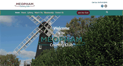 Desktop Screenshot of meophamcountryclub.com